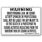 Signmission 14 in Height, 10 in Width, Plastic, 10" x 14", WS-Virginia Equine WS-Virginia Equine - alternate 1